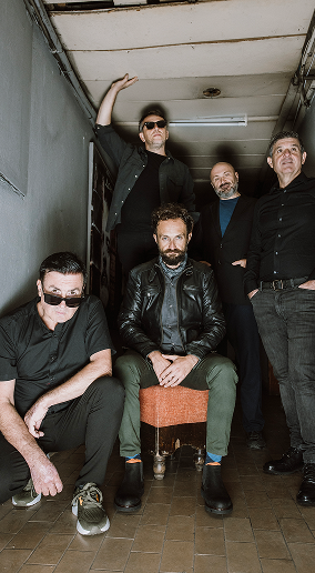 Group portrait of the band